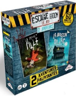 // JEU ESCAPE ROOM - COFFRET 2 JOUEURS HORREUR